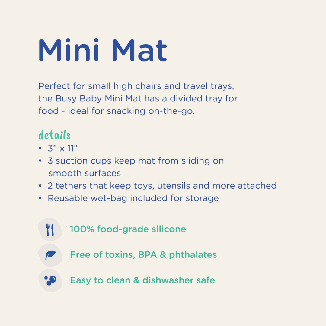 Busy Baby Mini Mat — Tan thumbnail 2
