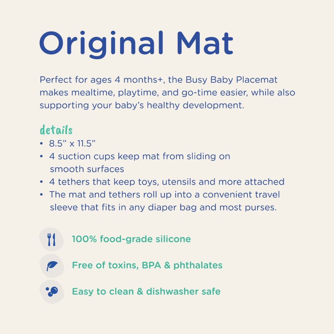 Busy Baby Original Mat — Spearmint thumbnail 2